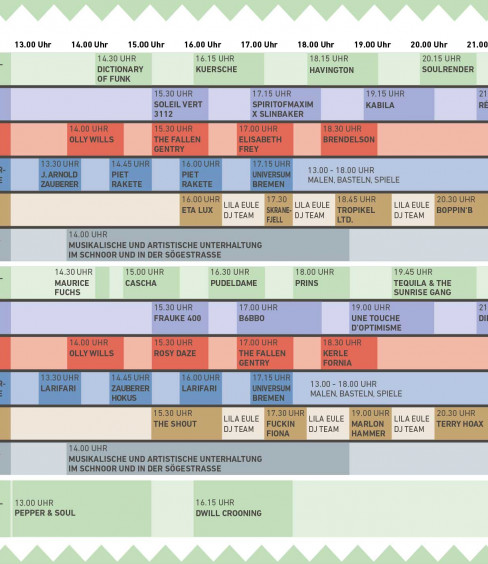 HOEG Timetable 2024