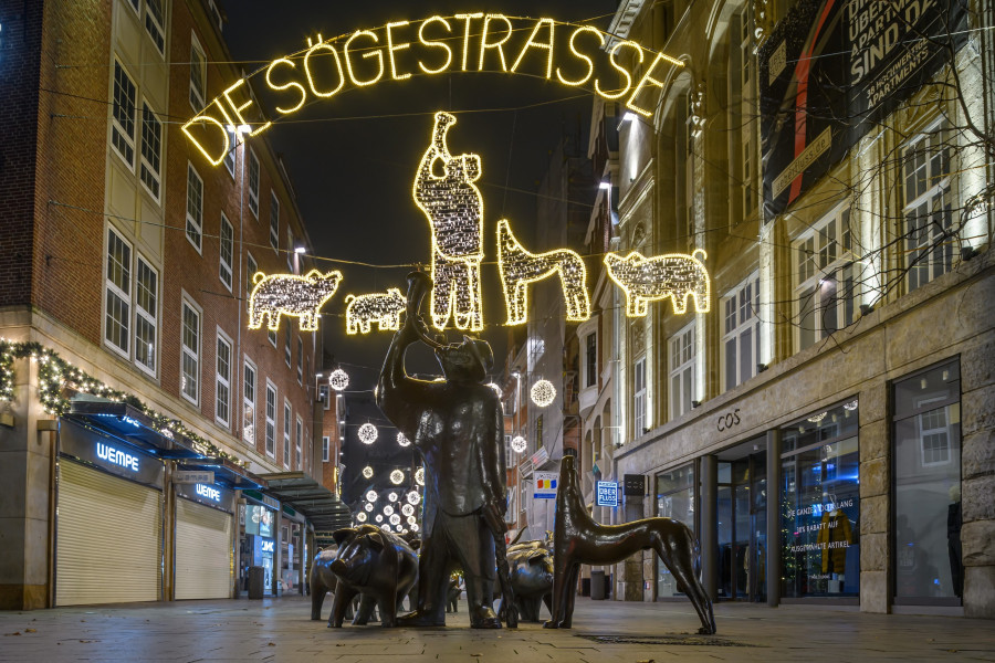 Weihnachtsbeleuchtung Soegestrasse